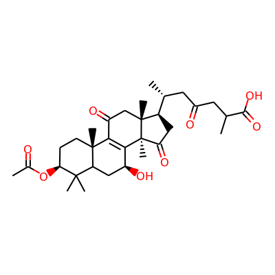 3-O-acetyl ganoderic acid B