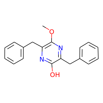 5-Methoxy-3,6-bis(phenylmethyl)pyrazin-2-ol