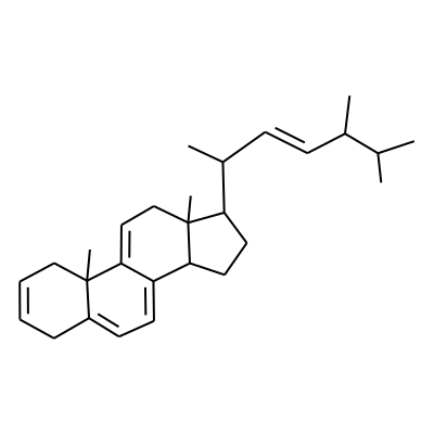 Ergosta-2,5,7,9(11),22-pentaene