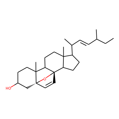 Ergosta-5α,8α-epidioxy-6,22-dien-3β-ol(ergosteryl peroxide)