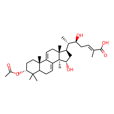 Lanosta-7,9(11),24-trien-3 a -acetoxy-15 a ,22b-dihydroxy-26-oic acid