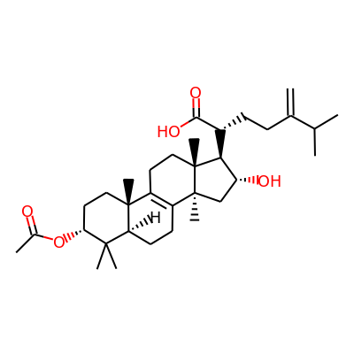 3a-Acetoxy-16a-hydroxy-24-methylene-5a-lanost-8-en-21-oic acid