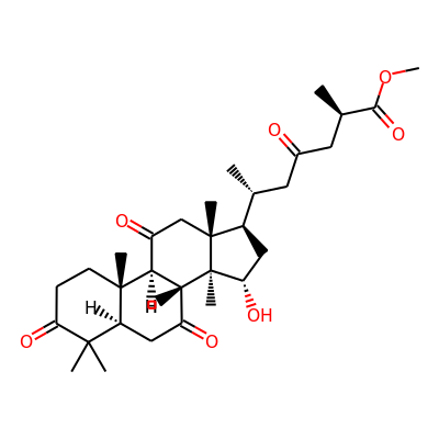 Methyl 8b,9a-dihydroganoderic acid J