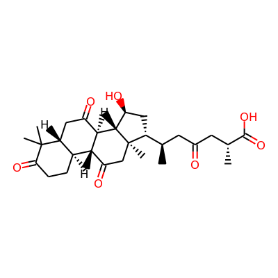 8b,9 a -Dihydroganoderic acid J