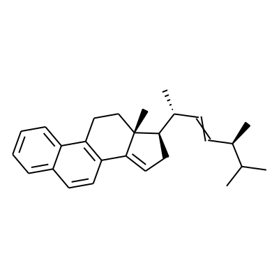 (17β,20R,22E,24R)-19-norergosta-1,3,5,7,9,14,22-heptaene