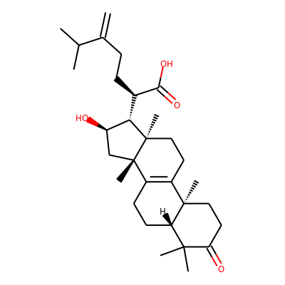 16α-Hydroxy-24-methylene-3-oxolanost-8-en-21-oic acid