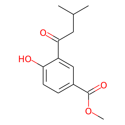 Methyl 4-hydroxy-3-(3-methylbutanoyl)benzoate