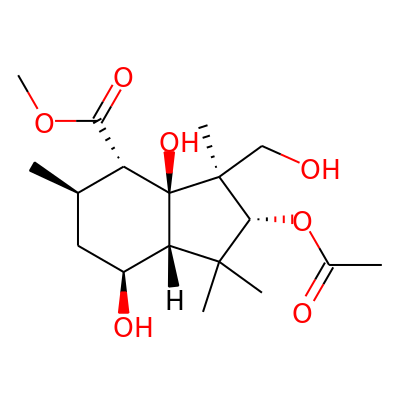 Methyl 7alpha-acetoxydeacetylbotryoloate