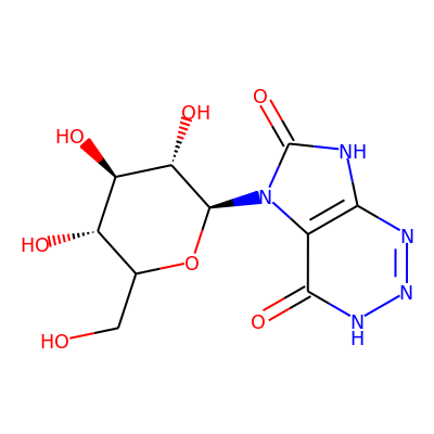 5-[(2S,3S,4R,5R)-3,4,5-trihydroxy-6-(hydroxymethyl)oxan-2-yl]-3H,4H,5H,6H,7H-imidazo[4,5-d][1,2,3]triazine-4,6-dione