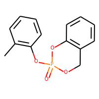 4H-1,3,2-Benzodioxaphosphorin, 2-(2-methylphenoxy)-, 2-oxide