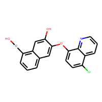 8-Quinolinol, 5-chloro-3'-hydroxy-2'-naphthoate