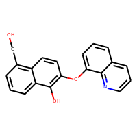 5-(Hydroxymethyl)-2-(quinolin-8-yloxy)naphthalen-1-ol