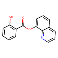 Oxyquinoline salicylate ester