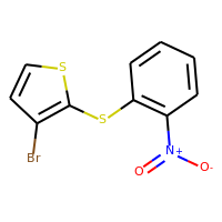 Thiophene, 3-bromo-2-[(2-nitrophenyl)thio]-