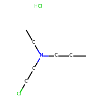 Propylamine, N-(2-chloroethyl)-N-ethyl-, hydrochloride