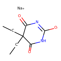 Barbital sodium