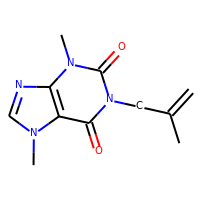 Theobromine, 1-(2'-methylallyl)-