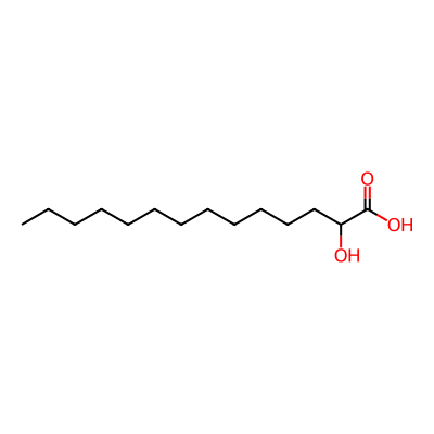 2-hydroxytetradecanoic acid