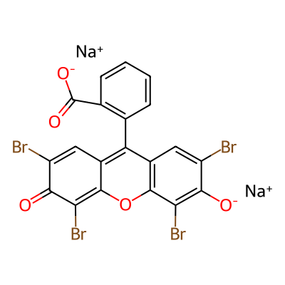 2,4,5,7-Tetrabromo-3,6-fluorandiol