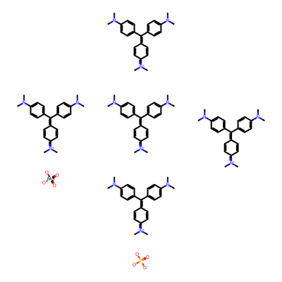 Methanaminium, N-[4-[bis[4-(dimethylamino)phenyl]methylene]-2,5-cyclohexadien-1-ylidene]-N-methyl-, molybdatephosphate (1:?)