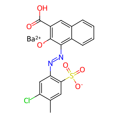 Barium 4-((5-chloro-4-methyl-2-sulphonatophenyl)azo)-3-hydroxy-2-naphthoate