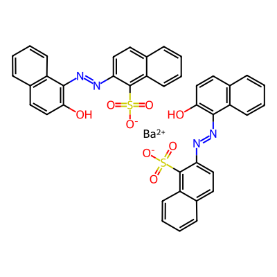 1-Naphthalenesulfonic acid, 2-[(2-hydroxy-1-naphthalenyl)azo]-, barium salt (2:1)