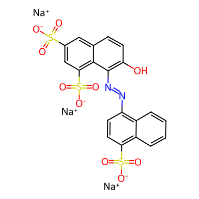 C.I. Acid Red 18, trisodium salt