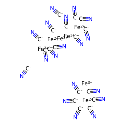 Ferric hexacyanoferrate (II)