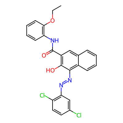 4-[2-(2,5-Dichlorophenyl)diazenyl]-N-(2-ethoxyphenyl)-3-hydroxy-2-naphthalenecarboxamide