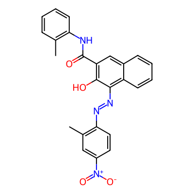 3-Hydroxy-4-((2-methyl-4-nitrophenyl)azo)-N-(o-tolyl)naphthalene-2-carboxamide